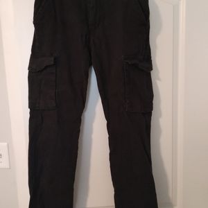 Black cargo pants